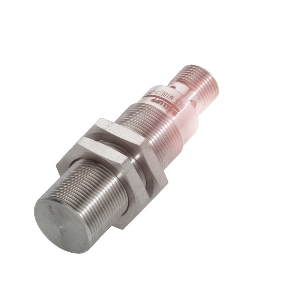 BES M18EG1-PSC10Z-S04G-S11 Inductive sensor, Ø 18 x 63.5 mm, Connector, Normally open (NO), Rated op