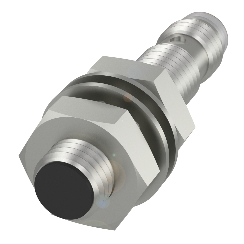 BES M08EE-PSC15B-S49G-003 Inductive sensor, Ø 8 x 40 mm, Connector, Normally open (NO), Rated operating distance Sn=1.5 mm, for flush mounting, Housin