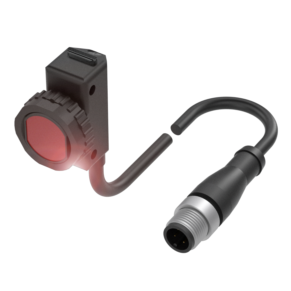 BOS 11K-PA-ID10-00,15-S4 Photoelectric sensor, Connection type=Cable with connector, Switching outpu