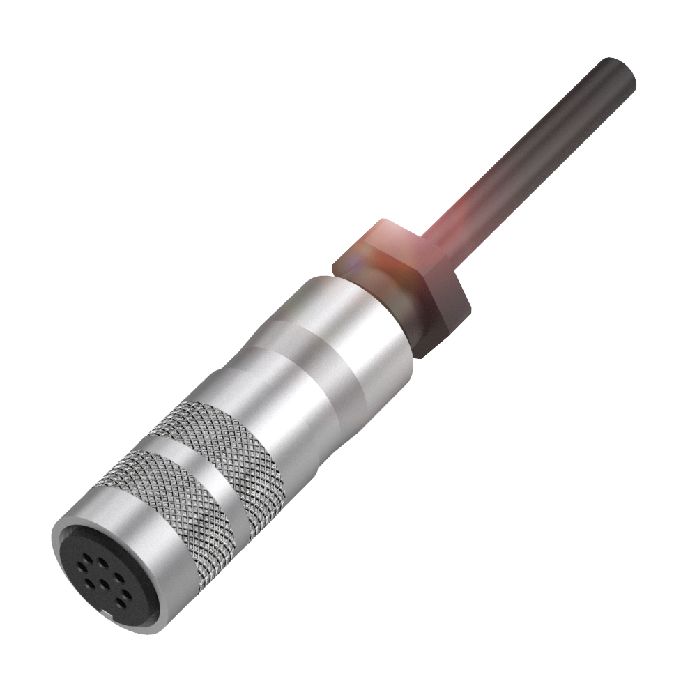 BKS-S 32M-05 Single-Ended Cordsets, Connector 01, style=M16x0.75, Cable jacket, material=PUR, Cable length L=5.00 m