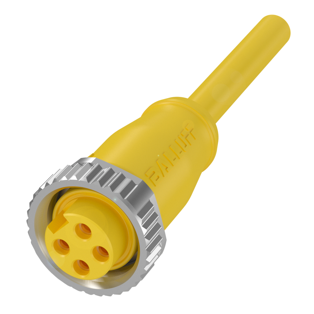 BCC A314-0000-10-003-EX44W6-050 Single-Ended Cordsets, Connector 01, style=7/8", Cable jacket, material=TPE, Cable length L=5.00 m