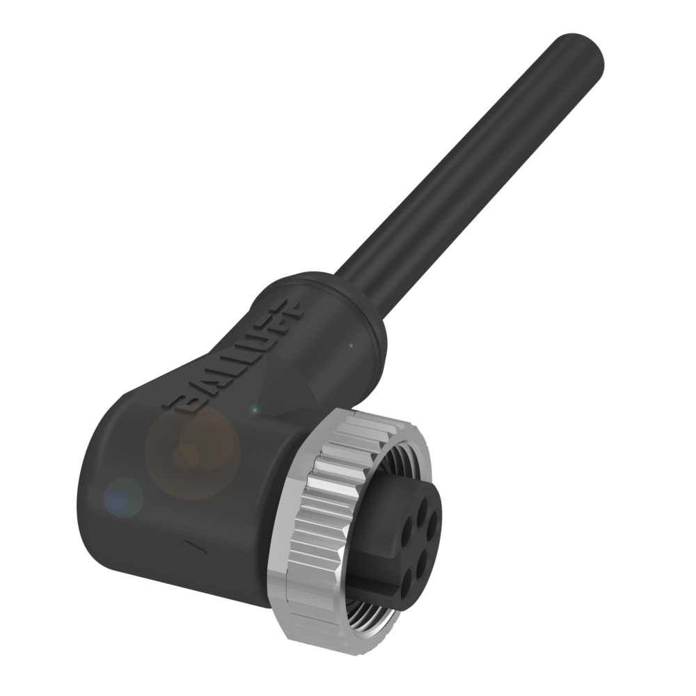 BCC A325-0000-10-063-PX05A5-020 Single-Ended Cordsets, Connector 01, style=7/8", Cable jacket, material=PUR, Cable length L=2.00 m