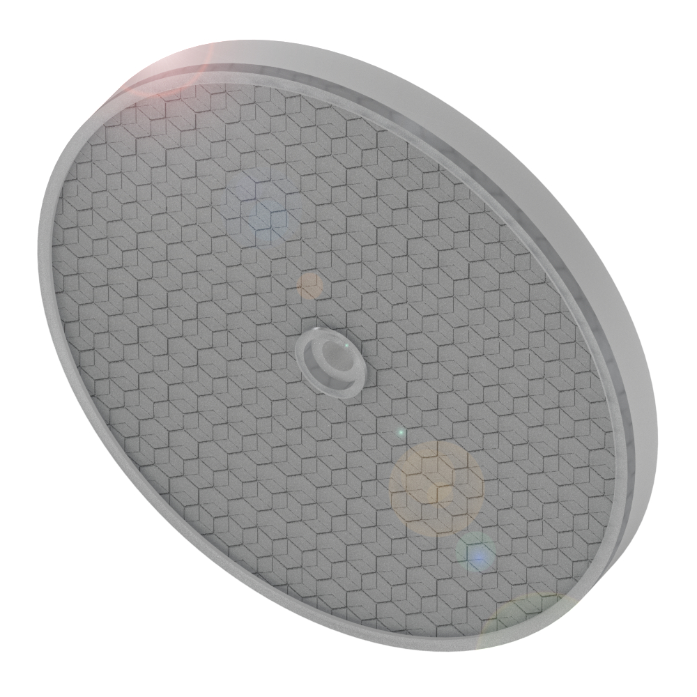 BOS R-1 Reflector BOS, Cube corner 4 mm, Sensing surface=50.9 cm², for retro-reflective sensor