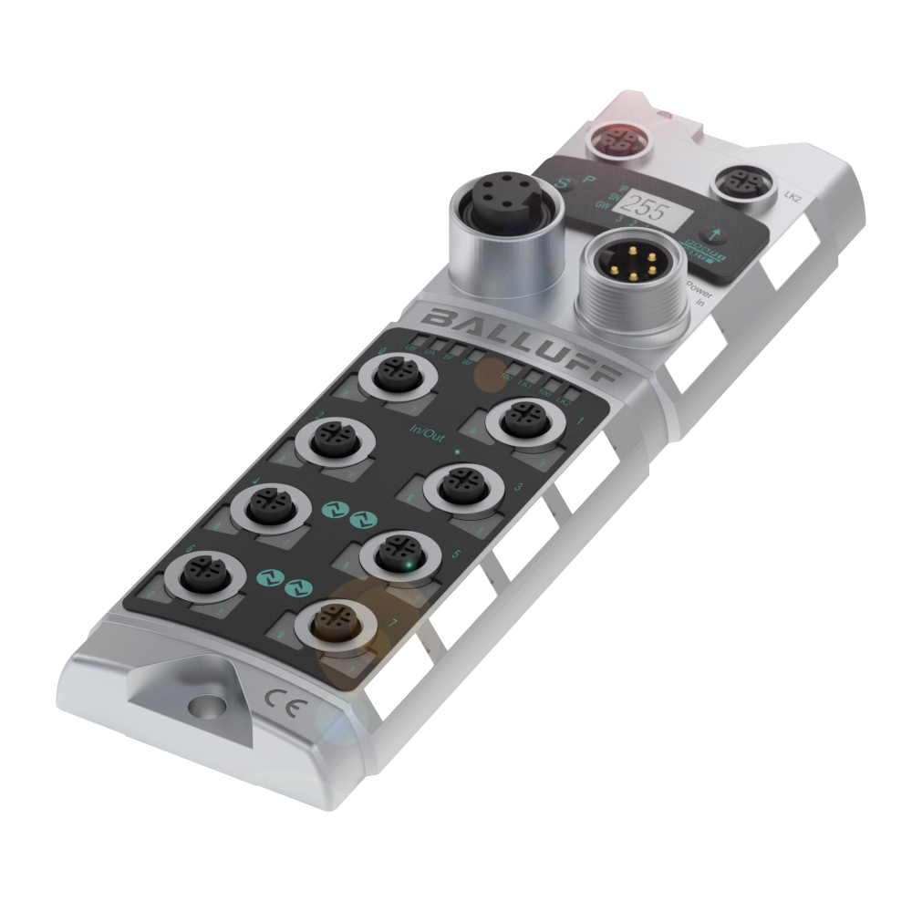 BNI PNT-502-105-Z015 Active splitter, Profinet, IO-Link function=Master, IO-Link version=1.1, Auxiliary interfaces, number=4x IO-Link, Inputs, number=