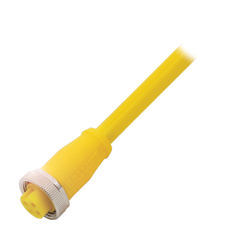 BCC A313-0000-10-071-VX43W6-020 Single-Ended Cordsets, Connector 01, style=7/8", Cable jacket, material=PVC, Cable length L=2.00 m