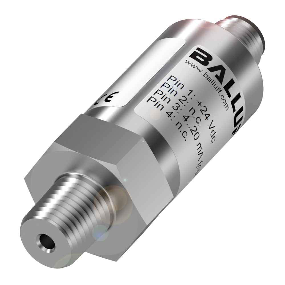BSP B010-FV004-A06A1A-S4 Pressure sensor, Measuring range min., pressure=0, Measuring range max., pressure=10 bar, Analog output 01=Analog, current, H