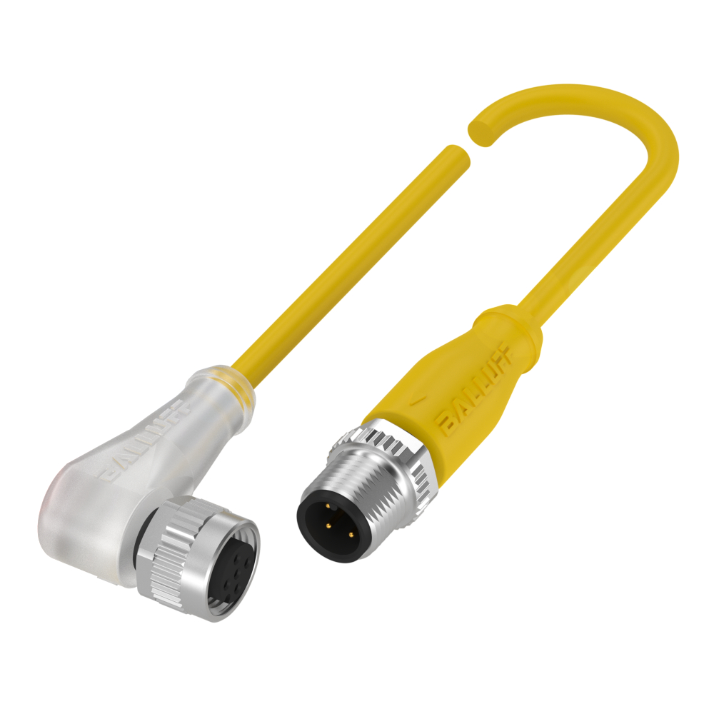 BCC M425-M414-3A-606-EX44T2-006 Double-Ended Cordsets, Connector 01, style=M12x1, Connector 02, style=M12x1, Cable jacket, material=TPE, Cable length