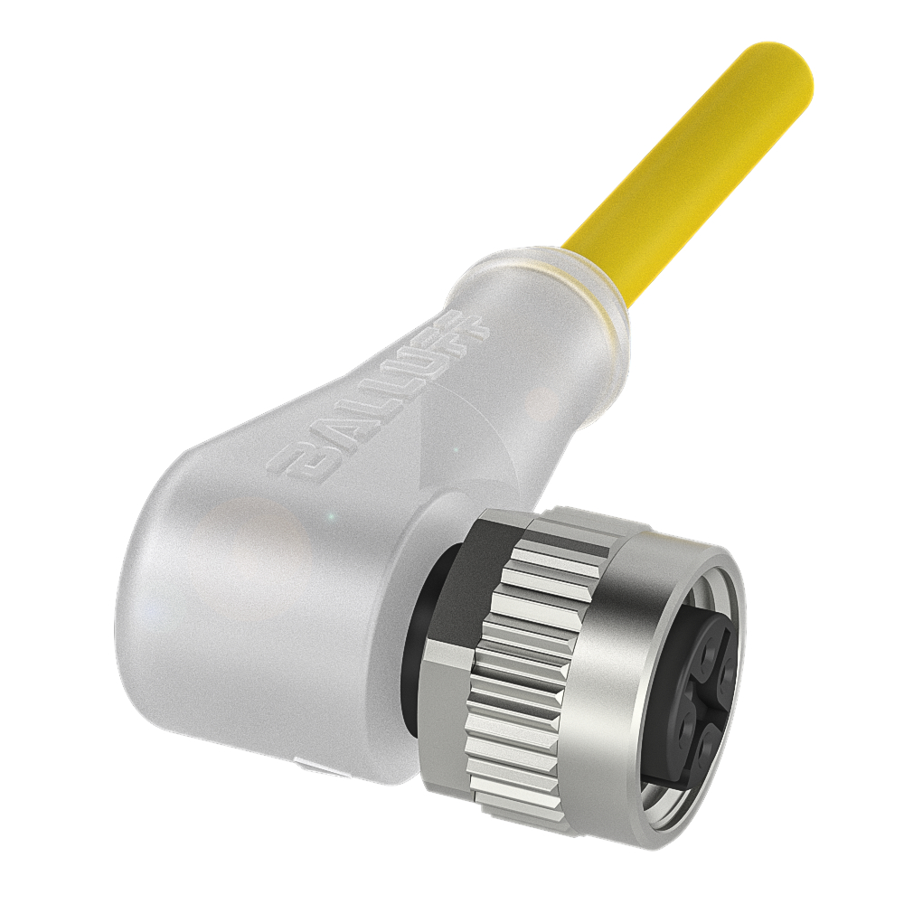 BCC M425-0000-1A-004-VX43T2-050 Single-Ended Cordsets, Connector 01, style=M12x1, Cable jacket, material=PVC, Cable length L=5.00 m
