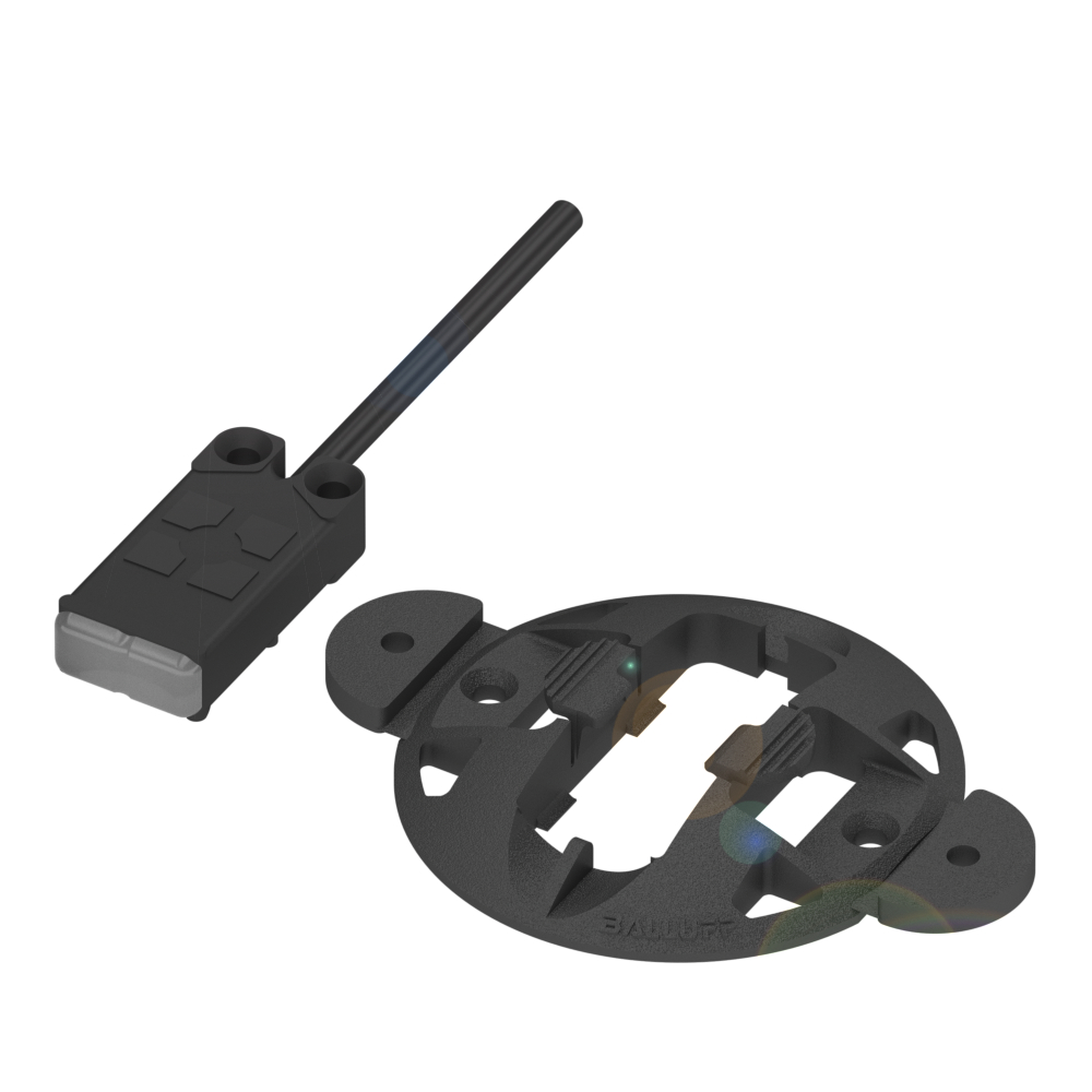 BCS R08RRE-PSM80C-EP02 R08, Capacitive sensor, Block style, Cable, Normally open (NO), PNP, for flush mounting