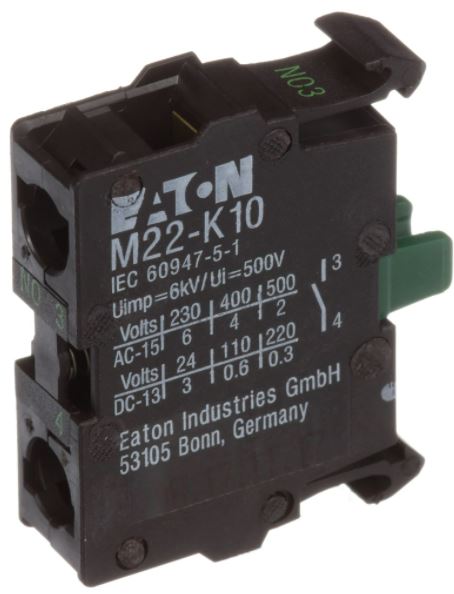 Image CONTACT BLOCK 1NO SCREW TERM