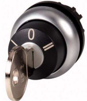 3-POS MTN KEY SEL SWTCH SIL-BZL MS2 WD-I-0-II