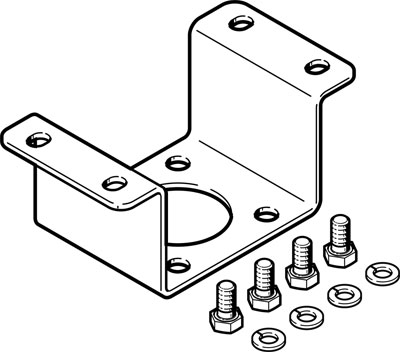 DARQ-K-X1-A1-F05-30-R1 / adaptateur de montage