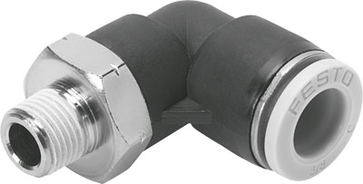 Image QBL-1/4-3/8-U / Push-in L-fit   QBL-1/4-3/8-U