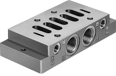NAS-1/2-NPT-3A / Indiv.sub-base  NAS-1/2-NPT-3A