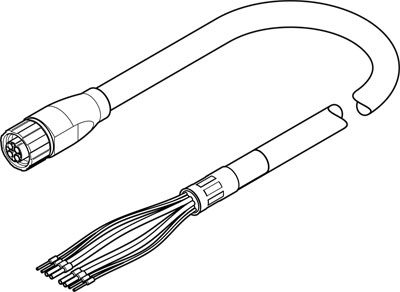 NEBM-M16G8-E-5-Q9-LE8-1 / Motor cable