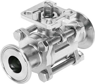 VZBD-11/2-S1-16-T-2-F0507-V14V14 / robinet à boisseau sphérique