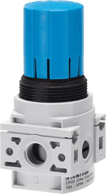 LR-1/4-DB-7-O-MINI / Press regulator LR-1/4-DB-7-O-MINI