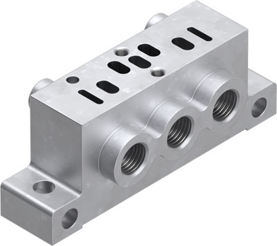 NAS-1/8-02-VDMA / Indiv.sub-base  NAS-1/8-02-VDMA