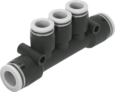 QBT3-3/8T-1/4-U / Multi distrib.  QBT3-3/8T-1/4-U