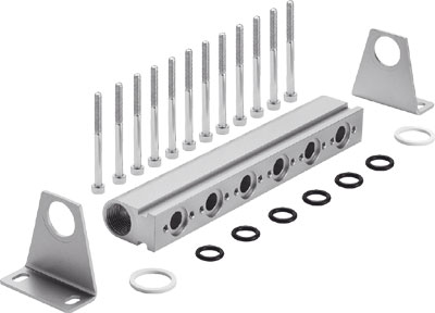 PAL-1/4-6-B / Supply manifold PAL-1/4-6-B