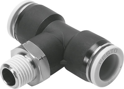 QBT-1/4-1/2-U Push-in T-fitting
