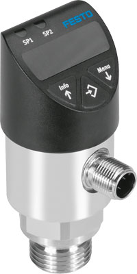 SPAW-P10R-G12M-2P-M12 / Pressure sensor SPAW-P10R-G12M-2P-M12