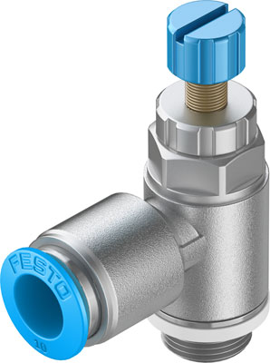Image GRLA-1/4-QS-10-RS-D / 1-way contr.val GRLA-1/4-QS-10-RS-D