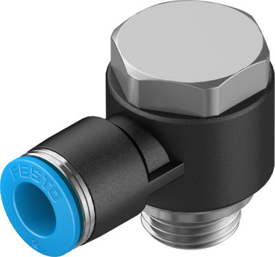 QSLV-G1/4-8 / Push-in L-fit   QSLV-G1/4-8