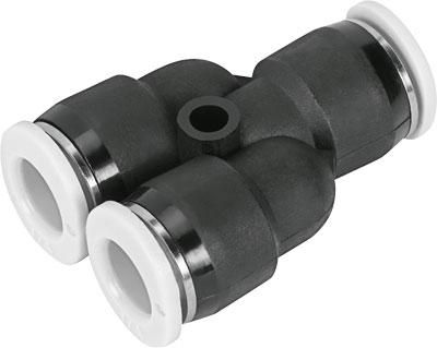 QBMY-1/8T-U / P/in Y-connect. QBMY-1/8T-U