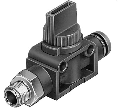 Image HE-2-3/8-QS-3/8-U, Shut-Off valve