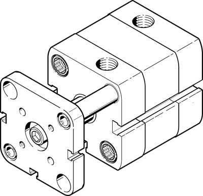 ADNGF-12-5-P-A / Compact cyl.    ADNGF-12-5-P-A