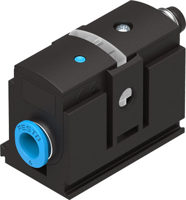 SDE5-D10-FP-Q6-P-M8 / Pressure sensor SDE5-D10-FP-Q6-P-M8