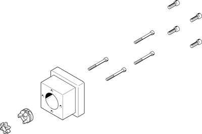 EAMM-A-T46-100A, Axial Kit