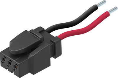 NEBV-H1G2-KN-0.5-N-LE2 / Plug s. w cable NEBV-H1G2-KN-0.5-N-LE2