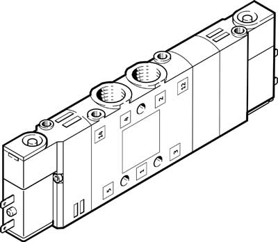 CPE14-M1BH-5/3E-1/8 / Solenoid valve  CPE14-M1BH-5/3E-1/8