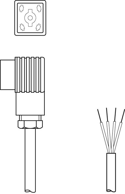 BK7 KB-092-12000- 4 SE Connection cable