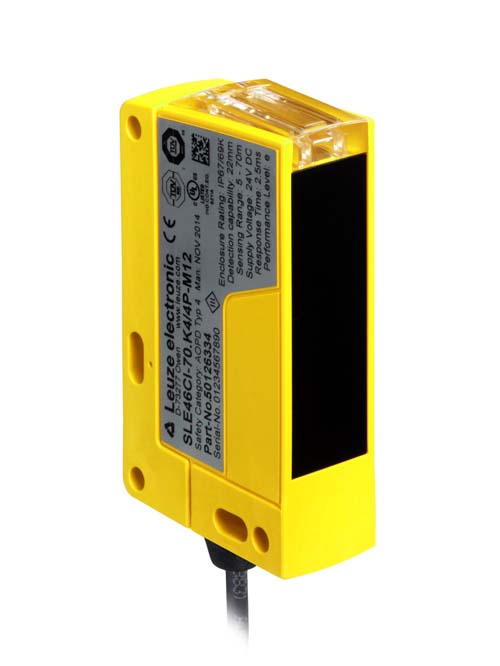 SLE46CI-40.K4/4P Single beam safety device receiver