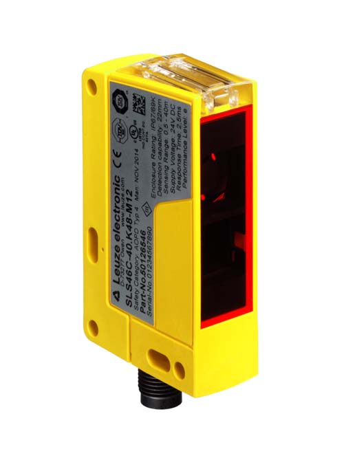 SLS46C-40.K48-M12 Single beam safety device transmitter