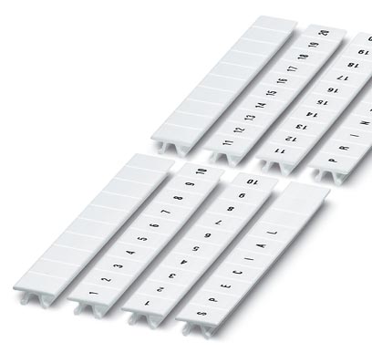ZB 7,62/WH-100:UNBEDRUCKT    Zack strip, unprinted: for individual labeling with M-PEN, ZB-T or CMS