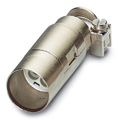 HC-M-EMV-ST/3-9,5    HEAVYCON EMC connector, male insert, 4-pos., to connect shielded conductors with 4-9 mm external conductor diameter