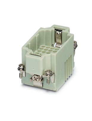 HC-K 8/24-ESTC    HEAVYCON male insert, K8/24 series, for 8 power and 24 control contacts, crimp connection
