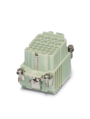 HC-K 8/24-EBUC    HEAVYCON female insert, K8/24 series, for 8 power and 24 control contacts, crimp connection