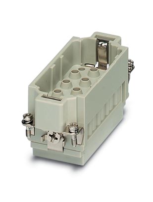 HC-K12/ 2-ESTC    HEAVYCON male insert, K12/2 series, for 12 power and 2 control contacts, crimp connection