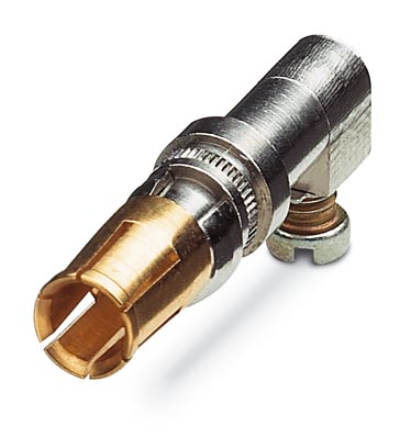 VS-BU-SC-2,6    POWER contact, for D-SUB combination inserts, screw connection, socket, straight, rated current 20 A, gold-plated