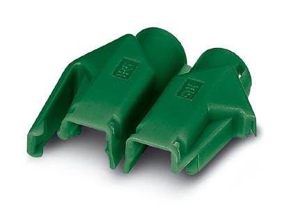 VS-08-KS-H/GN    RJ45 bend protection sleeve, for pin inserts VS-08-ST-H11-RJ45 and VS-08-ST-H21-RJ45, for cable cross section up to 7 mm, color: gree