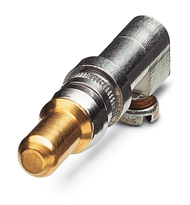 VS-ST-SC-2,6    Power contact, for D-SUB combination inserts, screw connection, pin, straight, rated current 20 A, gold-plated