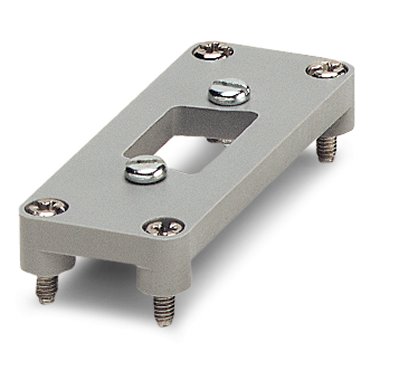 HC-D 15-ADP/1 DSUB 9    D-SUB adapter plate, for one D-SUB connector, no. of positions 9, housing series HC-D 15...