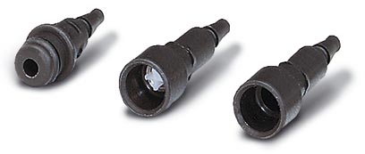 HC-M-PN3-1,60-BU-V    Pneumatics female connector with valve, for HC-M-PN3 module, cross section of hose 1.6 mm