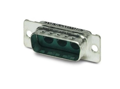 VS-15-ST-DSUB-3P    D-SUB contact carrier, shell size 2, accommodation for three combined contacts, contact type pin, straight, fixing with a 3 mm hol