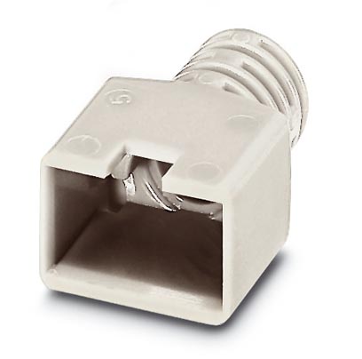 VS-08-KS/GR    RJ45 bend protection sleeve, for pin insert VS-08-ST-RJ45, cable cross section up to 6 mm, color: gray